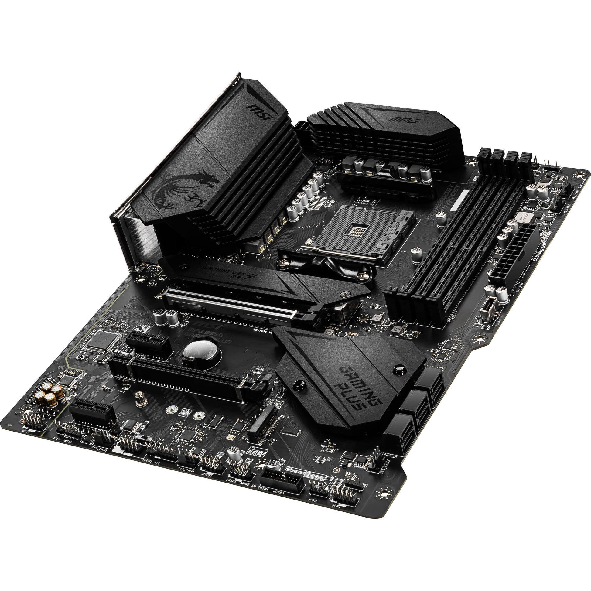 MPG B550 GAMING plus AM4 AMD B550 SATA 6Gbs DDR4 Ryzen 5000 / 4000G / 3000 ATX Motherboard